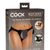 King Cock Elite Comfy Body Dock Strap On Harness - Black