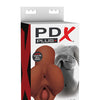 PDX Plus Pick Your Pleasure Stroker - Brown
