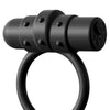 Sir Richards Control Vibrating Silicone C-Ring - Black