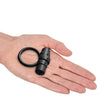 Sir Richards Control Vibrating Silicone C-Ring - Black