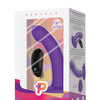Pegasus 6" Rechargeable Curved Peg w/Adjustable Harness & Remote Set - Purple