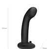 Pegasus 6" Rechargeable P-Spot G-Spot Peg w/Adjustable Harness & Remote Set - Black