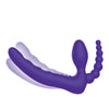 Pegasus 7" Strapless Strap On w/Remote - Purple
