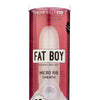 Perfect Fit Fat Boy Micro Ribbed Sheath 5.5" - Clear