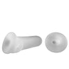 Perfect Fit Fat Boy Micro Ribbed Sheath 6.5" - Clear