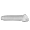 Perfect Fit Fat Boy Micro Ribbed Sheath 7.5" - Clear