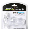 Perfect Fit Double Tunnel Plug Medium - Clear