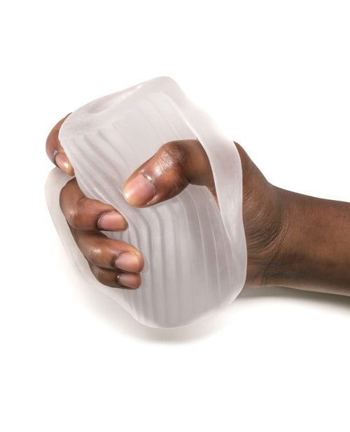 Perfect Fit Male Masturbator w/Grip - Clear