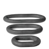Xplay Gear 6", 9" & 12" Ultra Wrap Rings - Pack of 3 Black