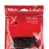 Xplay Gear 9"/12"/15" Silicone Slim Wrap Rings - Pack of 3 Black