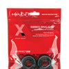 Xplay Gear Mixed Pack Ribbed Ring and Ribbed Ring Slim - Black - Pack of 2