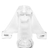 Perfect Fit Zoro Knight Hollow Strap-On - Clear