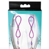 Bijoux de Nip Nipple Halos Clam Charm - Purple