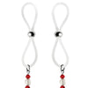 Bijoux de Nip Nipple Halos Heart Charm - Red/Clear