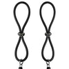Bijoux de Nip Nipple Halos Black Gem Slider - Black/Clear