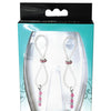 Bijoux de Nip Nipple Halos Pink Gem Slider - Pink/Clear