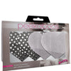 Dark Angel Hearts - Silver Pack of 2