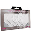 Luminous Hearts - White Pack of 2