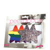 Peekaboos Pride Rainbow Glitter Stars - Pack of 2