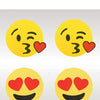 Peekaboos Emoji Hearts Pasties - Pack of 2