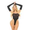 Pink Lipstick High AF Teddy w/Gloves Black O/S