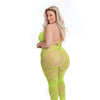 Pink Lipstick All About Leaf Bra & Leggings Green QN