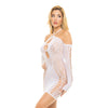 Pink Lipstick Animal Inside Dress White O/S