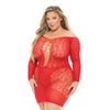 Pink Lipstick Animal Inside Chemise Red QN