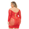 Pink Lipstick Animal Inside Chemise Red QN