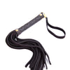 Plesur Mini Leather Flogger - Black