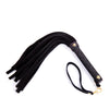 Plesur Mini Leather Flogger - Black