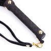 Plesur Mini Leather Flogger - Black