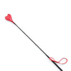 Plesur 26" Heart PVC Crop - Black/Red
