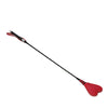 Plesur 26" Heart PVC Crop - Black/Red