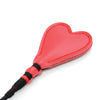 Plesur 26" Heart PVC Crop - Black/Red