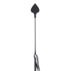 Plesur 22" Spade Silicone Crop - Black