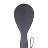 Plesur PVC Paddle w/Faux Fur - Black