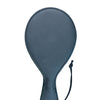 Plesur Faux Fur Leather Ping Pong Paddle - Black