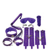 Plesur Everything Bondage 12 Piece Kit - Purple