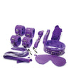 Plesur Everything Bondage 12 Piece Kit - Purple