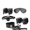 Plesur Everything Bondage 12 Piece Kit - Black