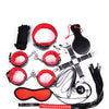 Plesur Deluxe Bondage Kit - Black/Red