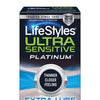 Ultra Sensitive Platinum Extra Lube Condom - Pack of 12