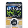 Lifestyles Ultra Sensitive Platinum Large Condom