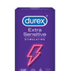 Durex Extra Sensitive Stimulating Condom - Pack of 12