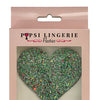 Glow in the Dark Glitter Heart Pasties - O/S