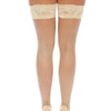Rhinestone Thigh High w/Silicone Cream O/S
