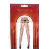 Fishnet Garter Pantyhose Black O/S