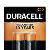 Duracell Alkaline Batteries - C Pack of 2