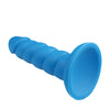 Rock Candy Suga Daddy 5.5" Silicone Dildo - Blue